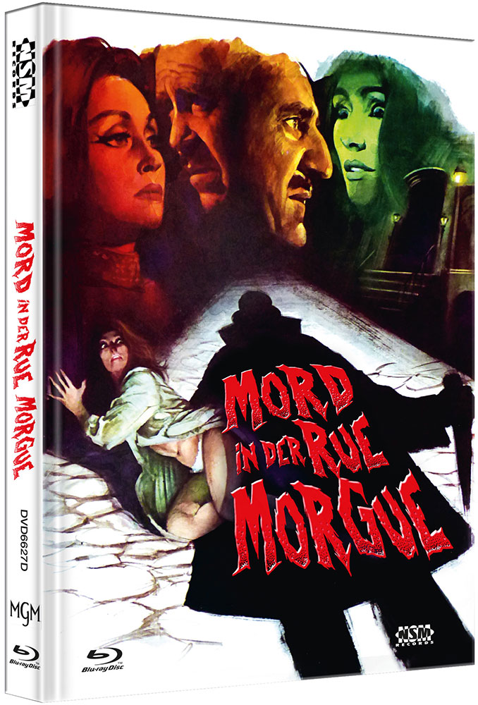 MORD IN DER RUE MORGUE (Blu-Ray+DVD) - Cover D - Mediabook - Limited 222 Edition