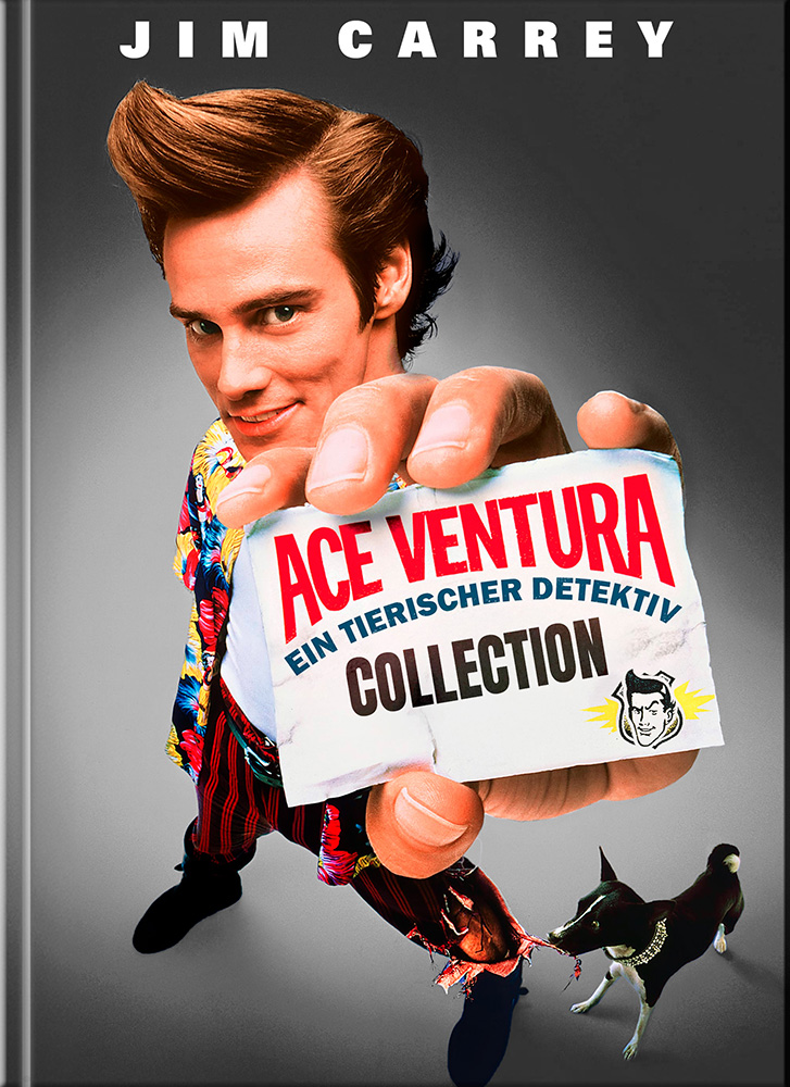 ACE VENTURA COLLECTION (Blu-Ray) (4Discs) - Mediabook - Limited 999 Edition