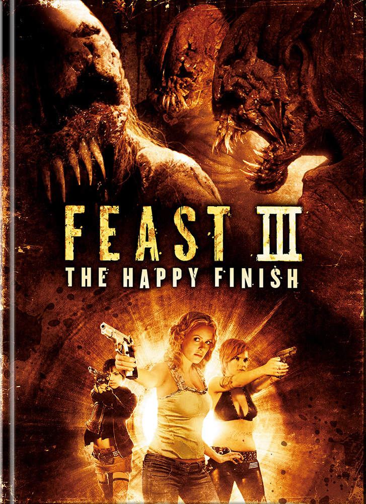 FEAST III: THE HAPPY FINISH (Blu-Ray+DVD) - Cover A - Mediabook - Limited 333 Edition - Unrated