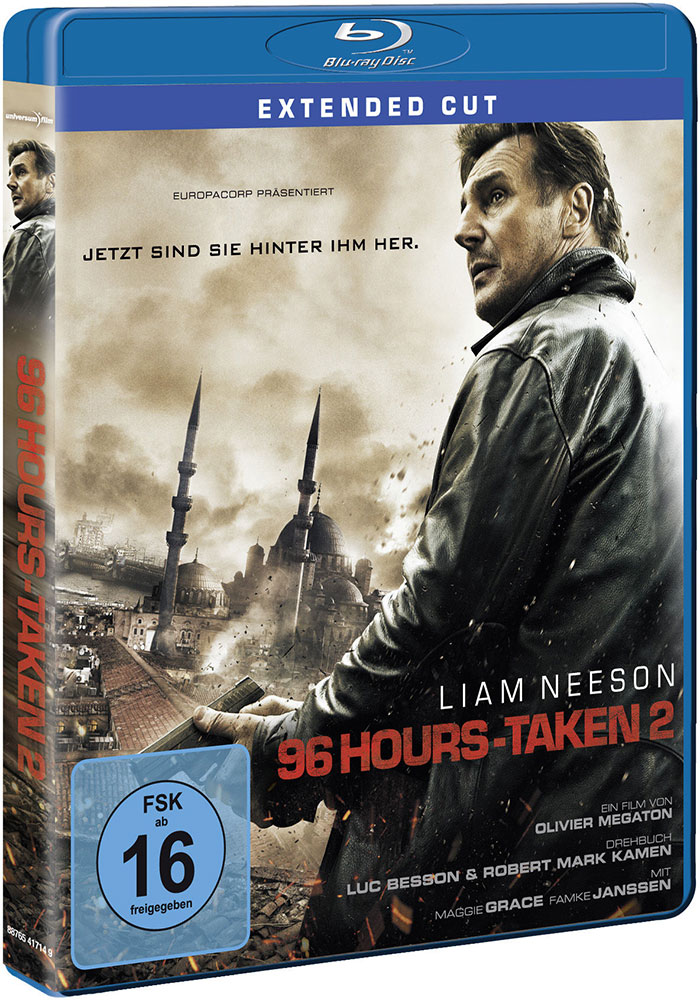 96 HOURS - TAKEN 2 (Blu-Ray) - Extended Cut - Uncut
