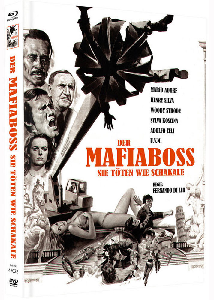 MAFIABOSS, DER - SIE TÖTEN WIE SCHAKALE (Blu-Ray+DVD) - Cover C - Mediabook - Limited 111 Edition
