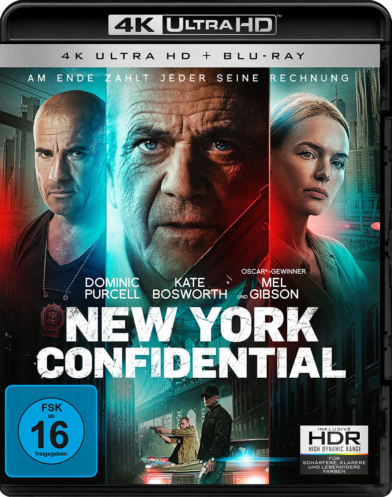 NEW YORK CONFIDENTIAL (4K UHD+Blu-Ray)