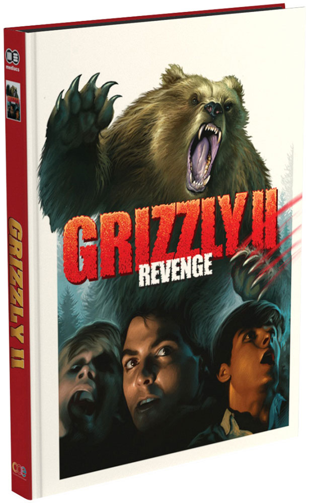 GRIZZLY II: REVENGE (Blu-Ray+DVD) - Cover C - Mediabook - Limited 999 Edition