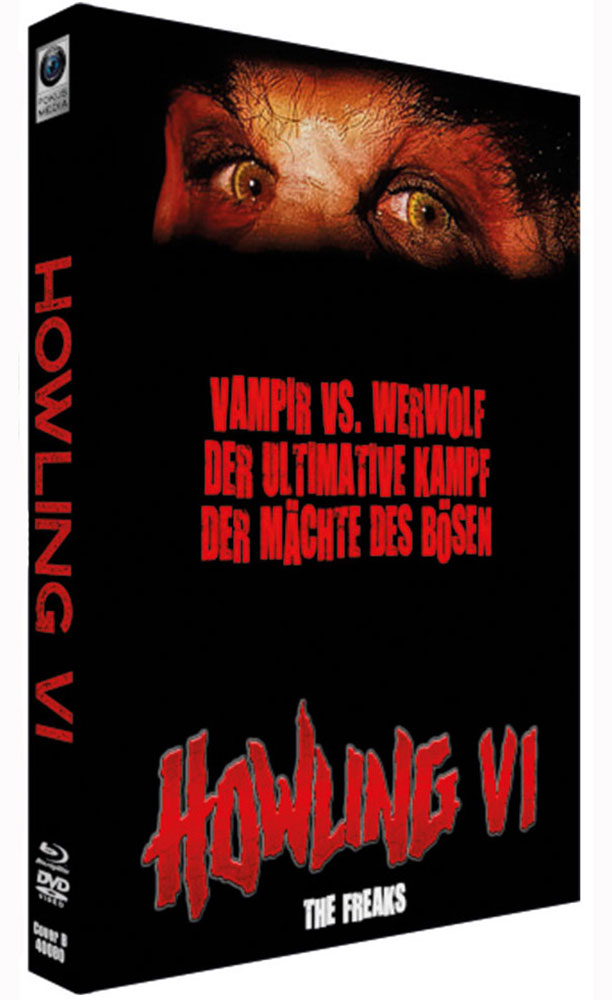 HOWLING 6 - THE FREAKS (Blu-Ray+DVD) - Cover B - Mediabook - Limited 222 Edition - Uncut
