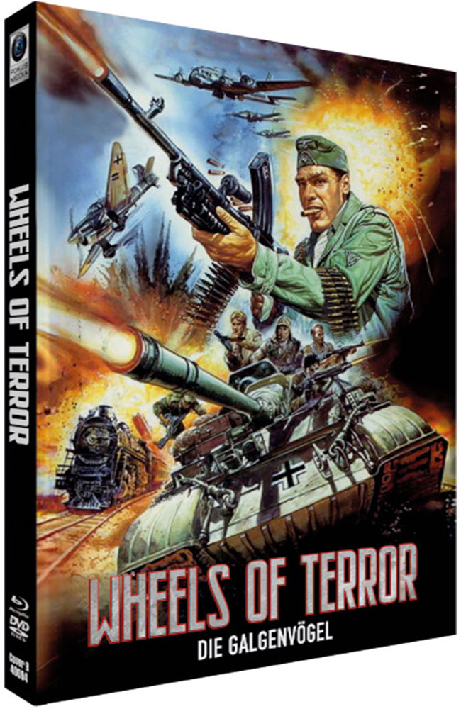 WHEELS OF TERROR - DIE GALGENVÖGEL (Blu-Ray+DVD) - Cover B  - Mediabook - Limited 222 Edition