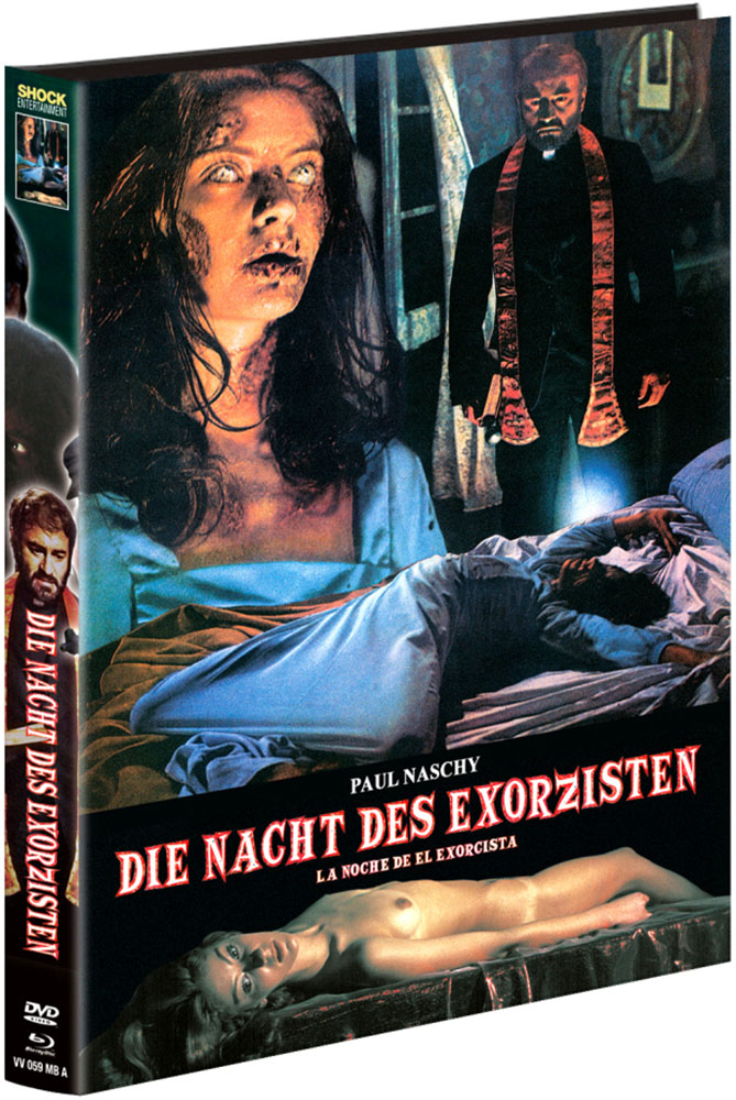 NACHT DES EXORZISTEN, DIE (Blu-Ray+DVD) - Cover A - Mediabook - Limited 1000 Edition