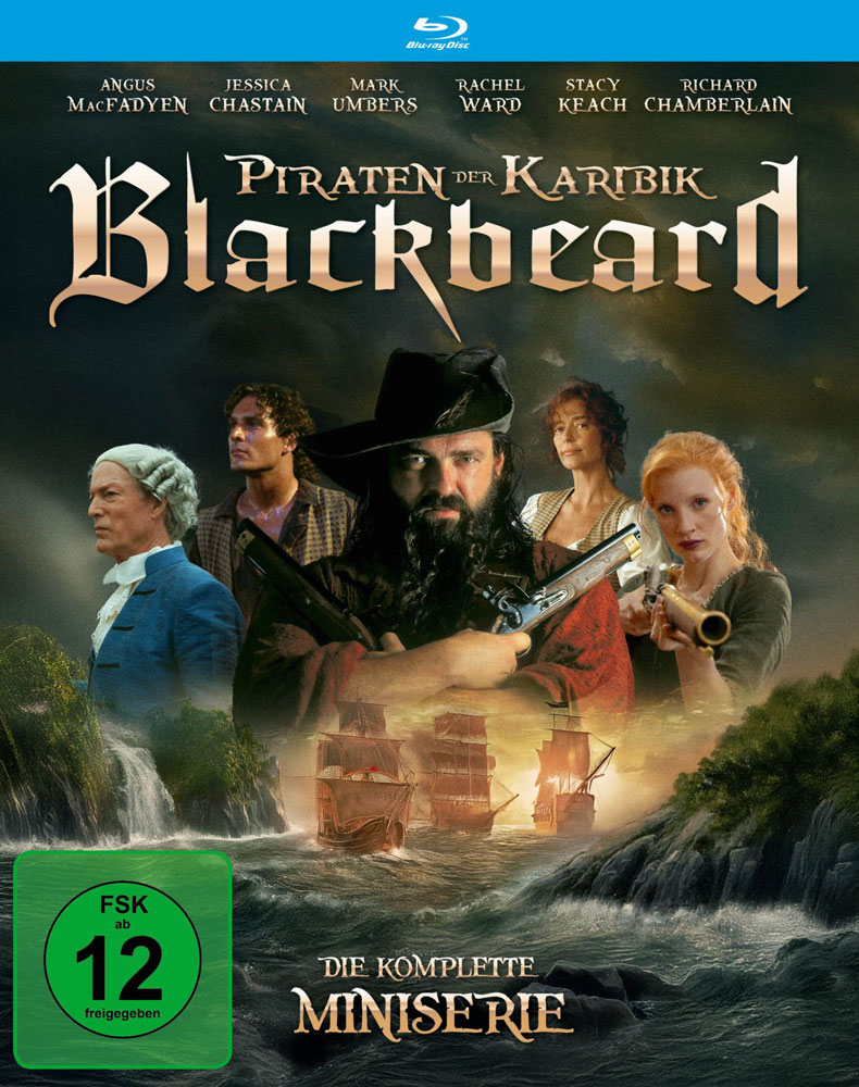 PIRATEN DER KARIBIK (BLACKBEARD) (Blu-Ray) - Die komplette Miniserie