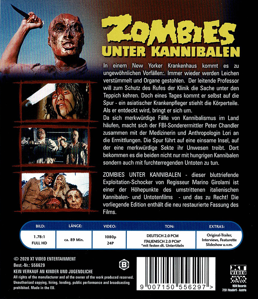ZOMBIES UNTER KANNIBALEN (Blu-Ray)