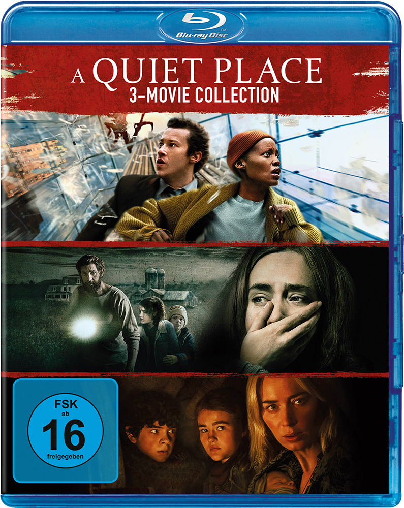 A QUIET PLACE - 3-Movie Collection (Blu-Ray) (3Discs) A QUIET PLACE - 3-Movie Collection (Blu-Ray) (3Discs)