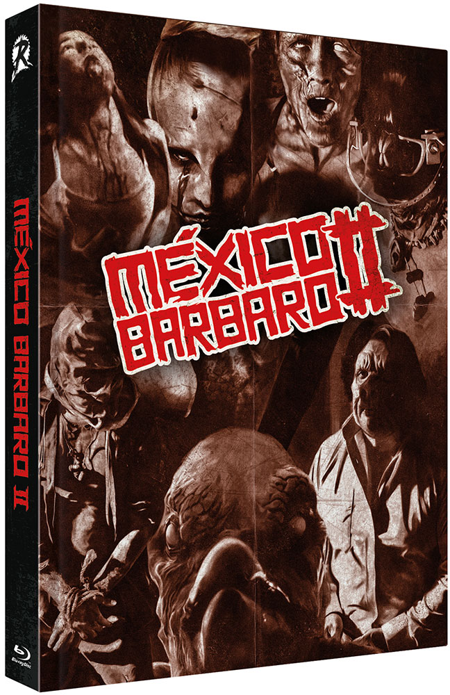MEXICO BARBARO II (Blu-Ray+DVD) - Cover A - Mediabook - Limited 222 Edition
