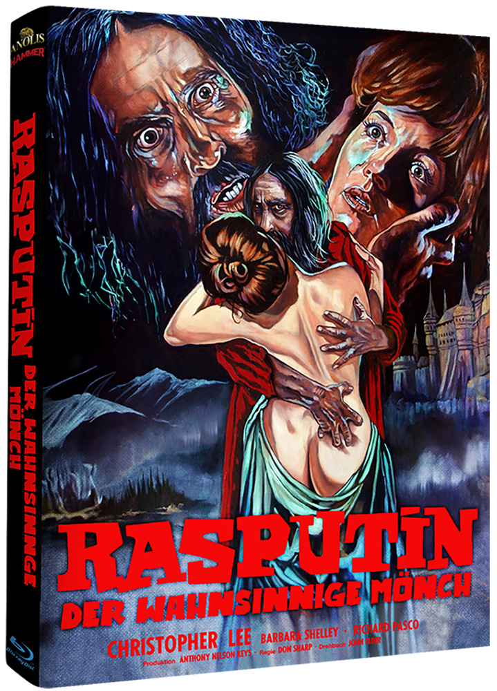 RASPUTIN - DER WAHNSINNIGE MÖNCH (Blu-Ray) - Cover C - Mediabook - Limited 222 Edition
