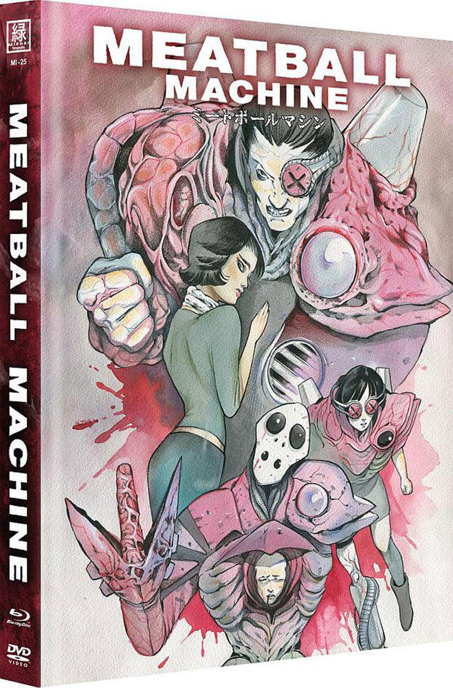 MEATBALL MACHINE (Blu-Ray+DVD) - Cover C - Mediabook - Limited 250 Edition