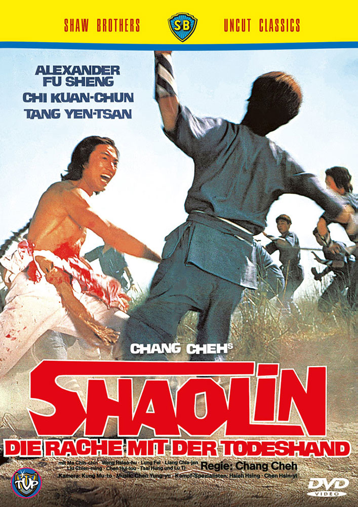 SHAOLIN - DIE RACHE MIT DER TODESHAND (gelbe Amaray) - Uncut