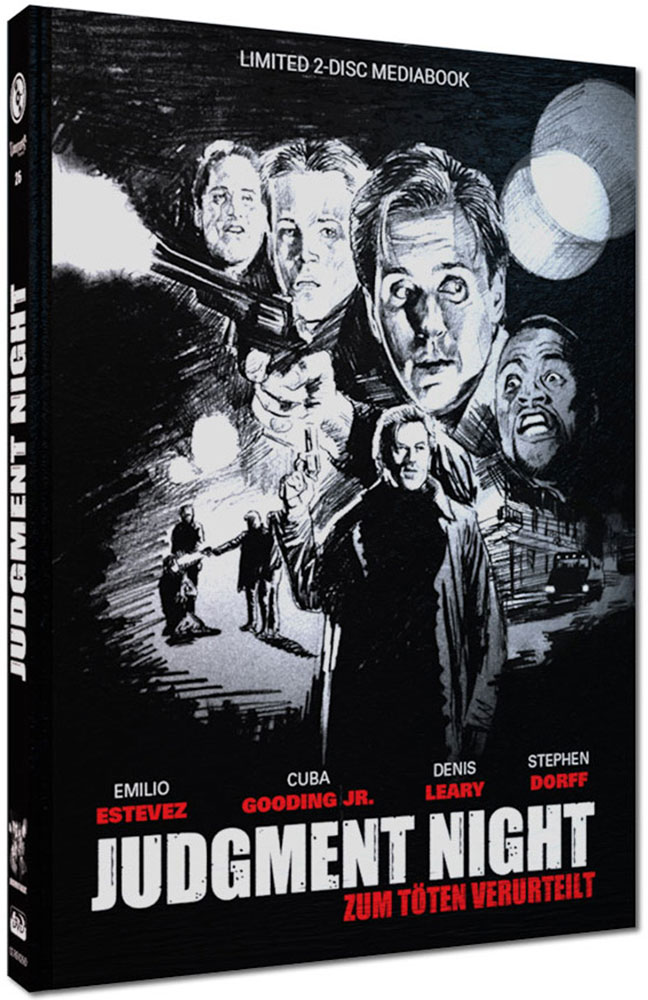 JUDGMENT NIGHT - ZUM TÖTEN VERURTEILT (Blu-Ray+DVD) - Cover D - Mediabook - Limited 222 Edition