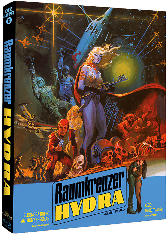 RAUMKREUZER HYDRA - DUELL IM ALL (Blu-Ray) (2Discs) - Cover C - Mediabook - Limited Edition