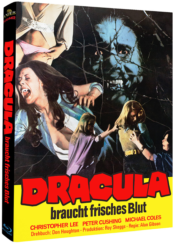 DRACULA BRAUCHT FRISCHES BLUT (Blu-Ray) - Cover D - Mediabook - Limited Edition