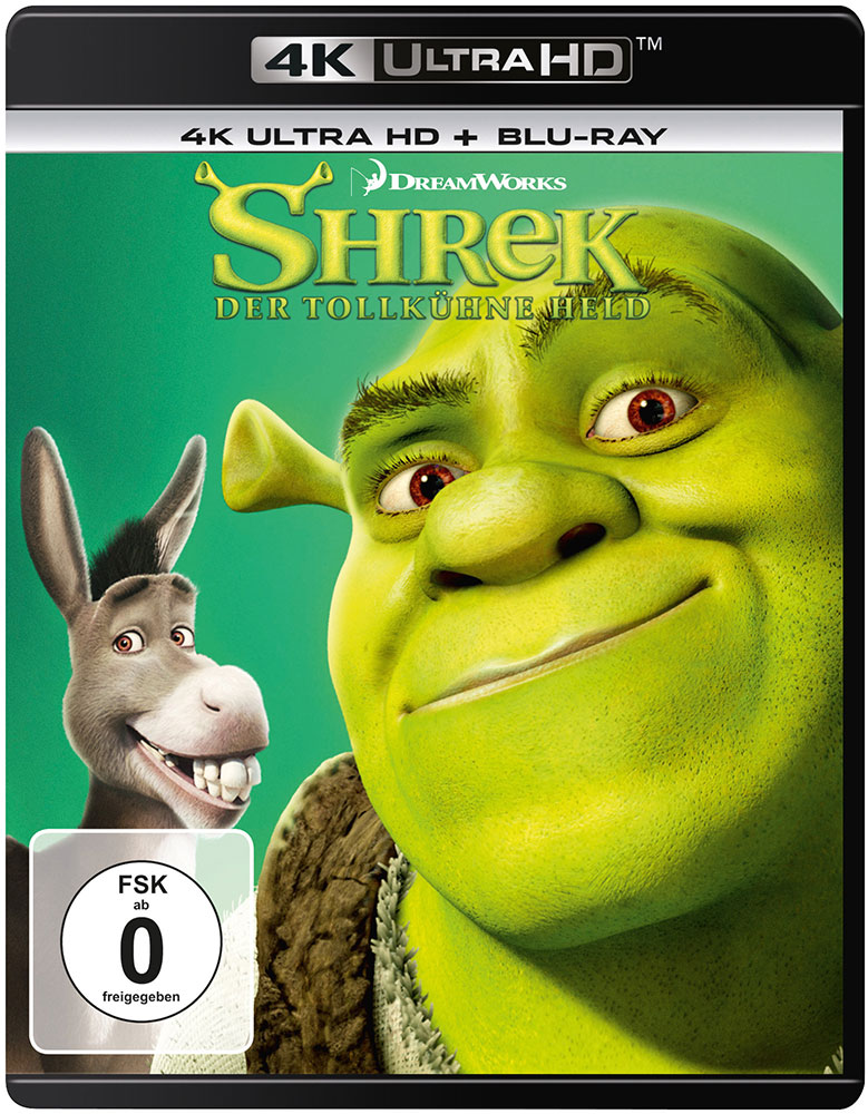 SHREK - DER TOLLKÜHNE HELD (4K UHD+Blu-Ray)