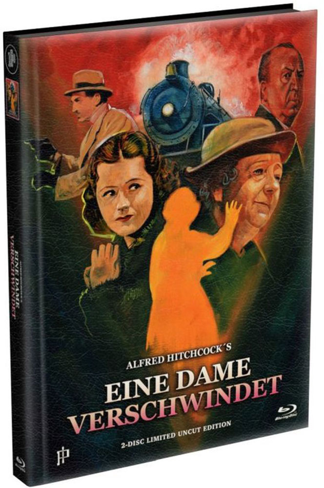 EINE DAME VERSCHWINDET (BD+DVD) - Mediabook (Wattiert) - Limited 500 Edition - Alfred Hitchcock