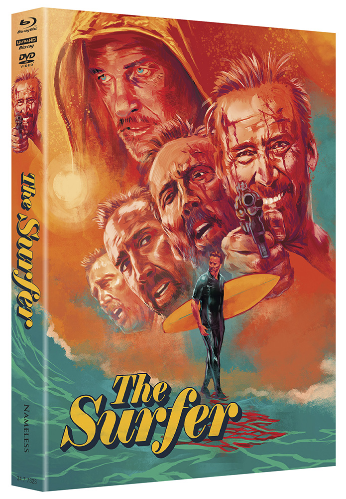 SURFER, THE (4K UHD+Blu-Ray+DVD) - Cover B - Mediabook - Limited 333 Edition