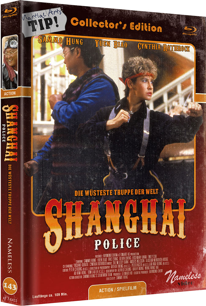SHANGHAI POLICE (Blu-Ray) (3Discs) - Cover C - Mediabook - Limited 444 Edition