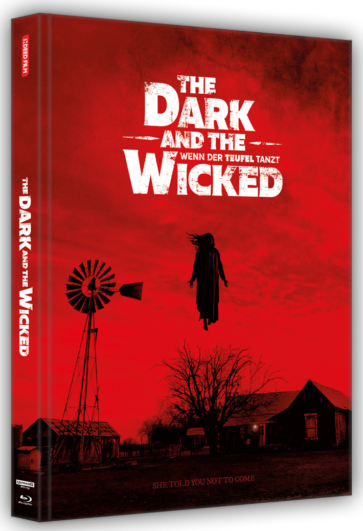 DARK AND THE WICKED, THE (4K UHD+Blu-Ray) - Cover A - Mediabook - Limited 666 Edition - Uncut