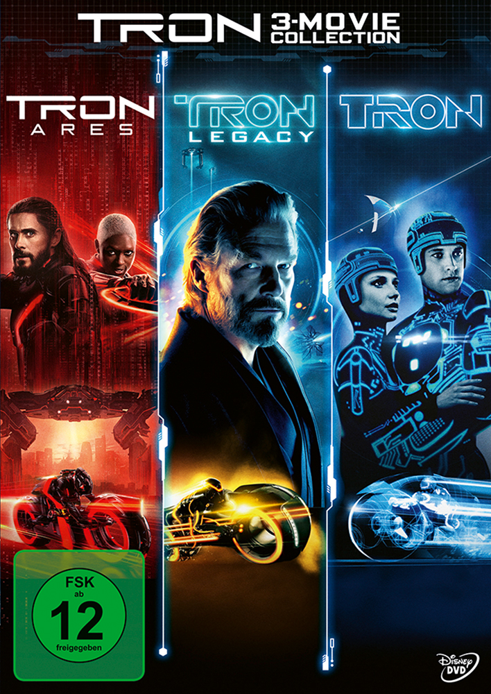 TRON 3-MOVIE-COLLECTION (3DVDs)