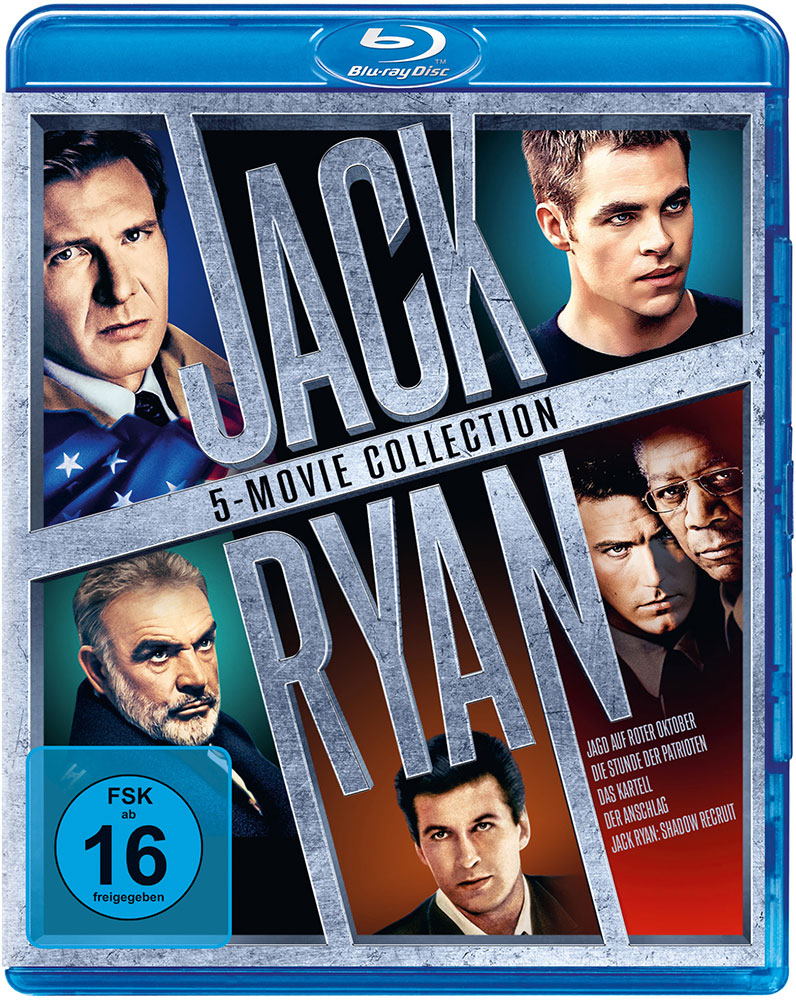 JACK RYAN - 5-MOVIE COLLECTION (Blu-Ray) (5Discs)