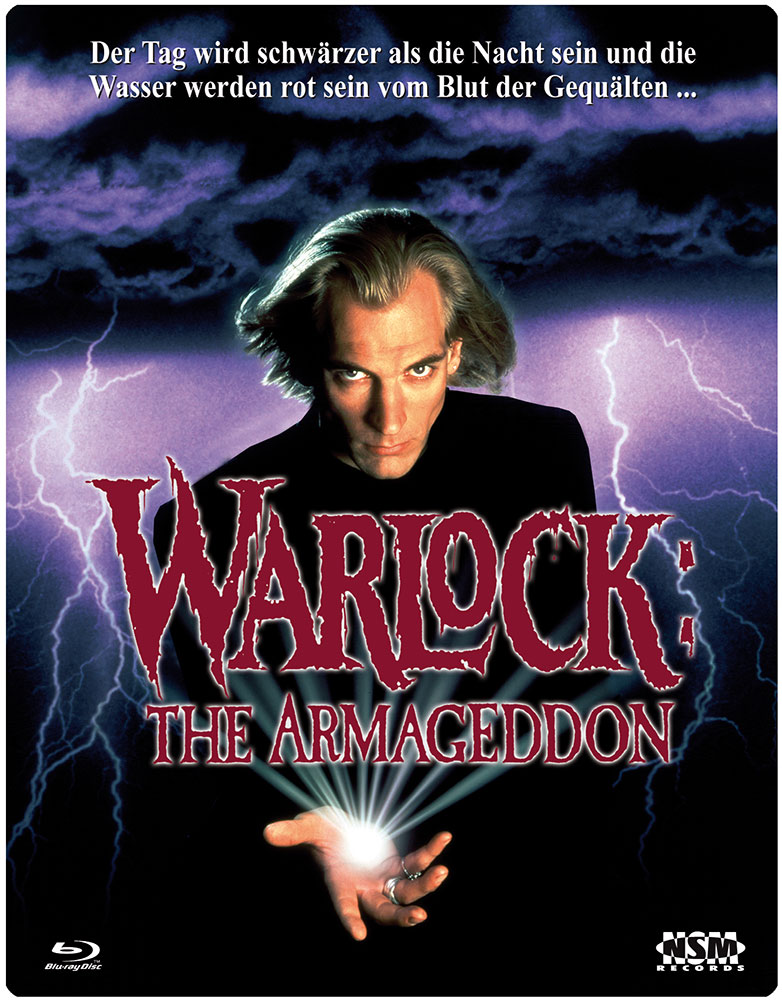WARLOCK 2 - THE ARMAGEDDON (Blu-Ray) - FuturePak - mit 3D-Lenticular Cover - Unrated Version - Uncut