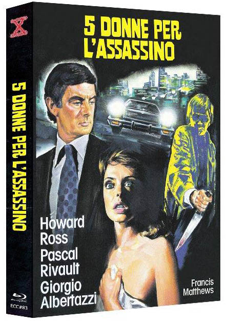 5 DONNE PER L´ASSASSINO (DAY KILLER - PULSSCHLAG DES TODES) (Blu-Ray+DVD) - Cover C - Mediabook - Limited 222 Edition - Eurocult Collection #83