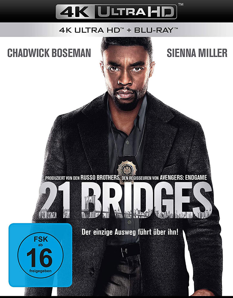 21 BRIDGES (4K UHD+Blu-Ray)