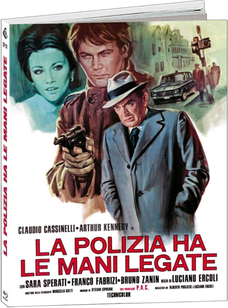 LA POLIZIA HA LE MANI LEGATE - KILLER COP (Blu-Ray) - Cover B - Mediabook - Limited 500 Edition