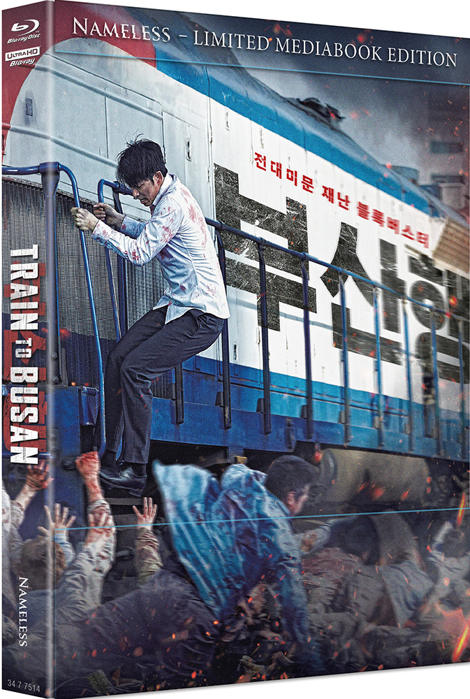 TRAIN TO BUSAN (4K UHD+2Blu-Rays) - Cover D - Mediabook - Limited 222 Edition