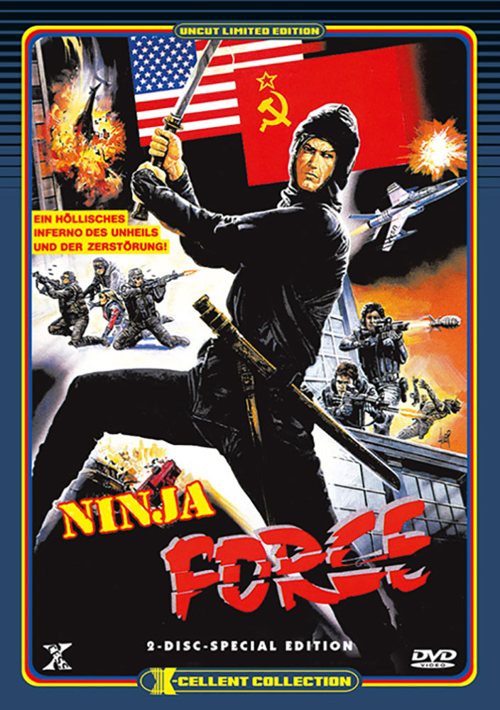 NINJA FORCE - kleine Hartbox - Uncut - X-Cellent Collection