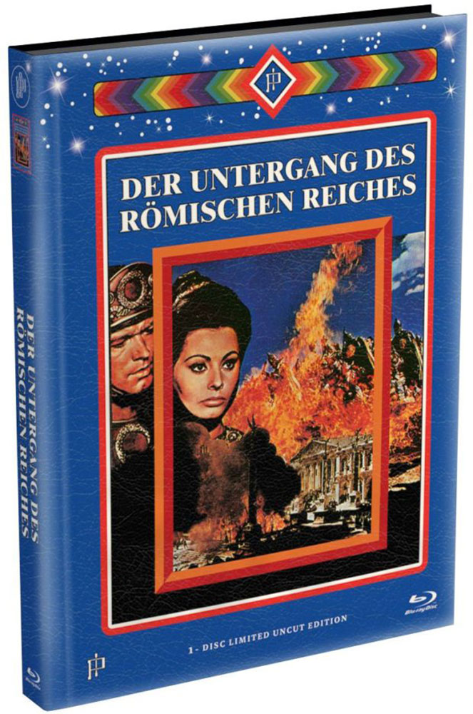 UNTERGANG DES RÖMISCHEN REICHES, DER (Blu-Ray) - Mediabook (Wattiert) - Limited 128 Edition