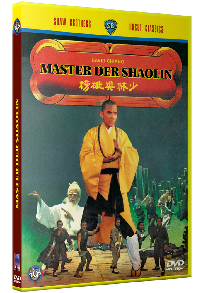 MASTER DER SHAOLIN (1979) (gelbe Amaray) - Uncut