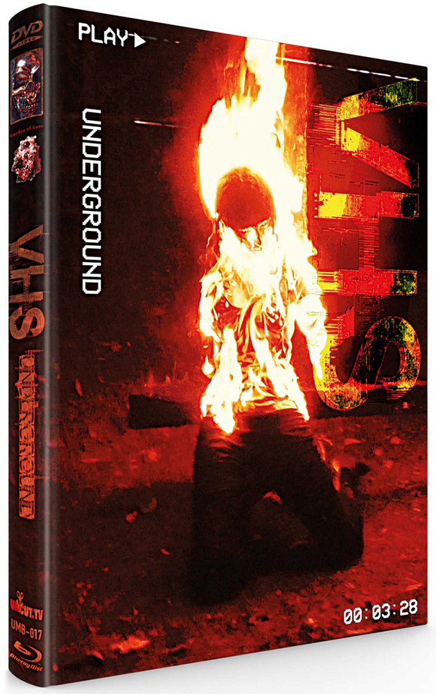 VHS UNDERGROUND (Blu-Ray+DVD) - Cover F - Mediabook - Limited 111 Edition