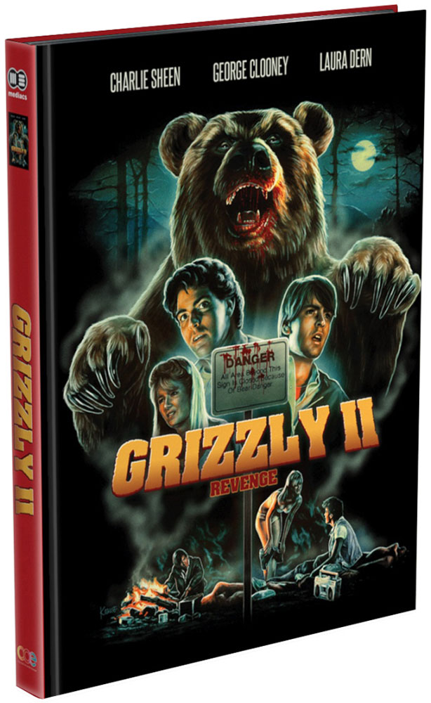 GRIZZLY II: REVENGE (Blu-Ray+DVD) - Cover A - Mediabook - Limited 999 Edition