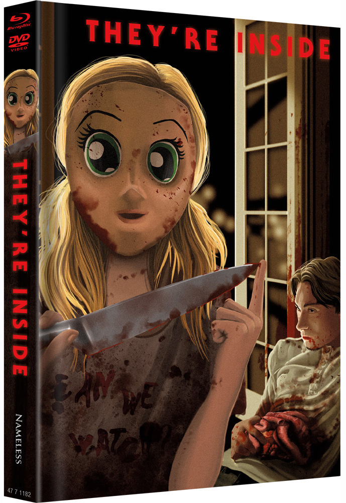 THEY'RE INSIDE (Blu-Ray+DVD) - Cover B - Mediabook - Limited 333 Edition - Uncut