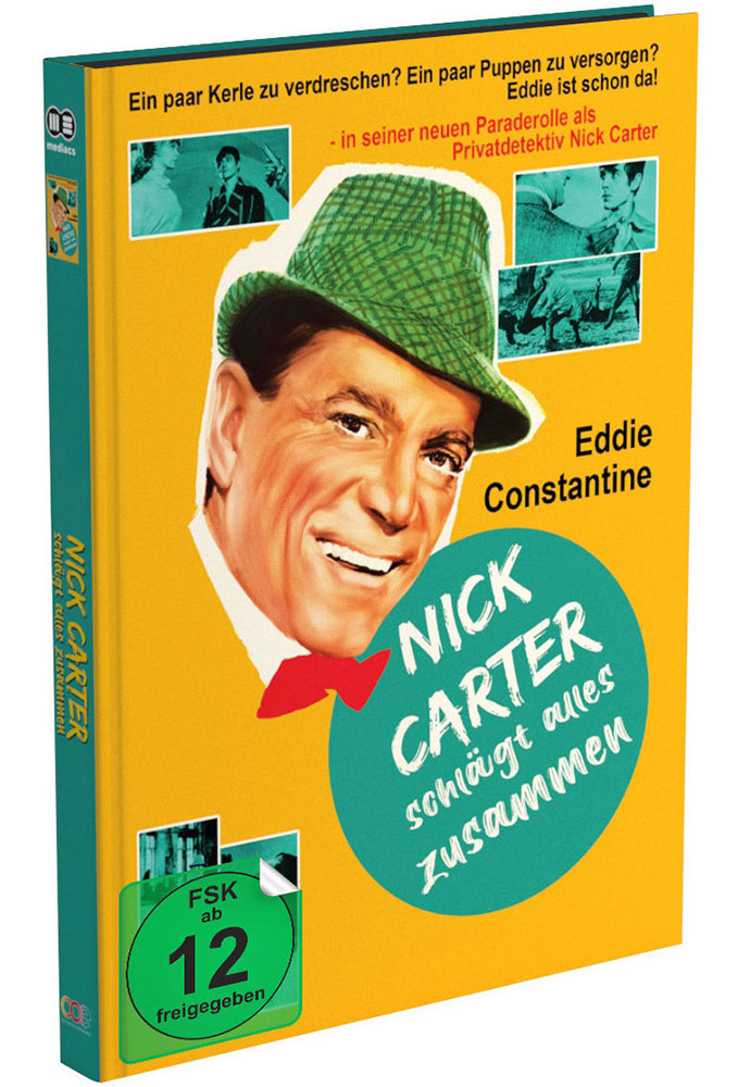 NICK CARTER SCHLÄGT ALLES ZUSAMMEN (Blu-Ray+DVD) - Cover B - Mediabook - Limited Edition