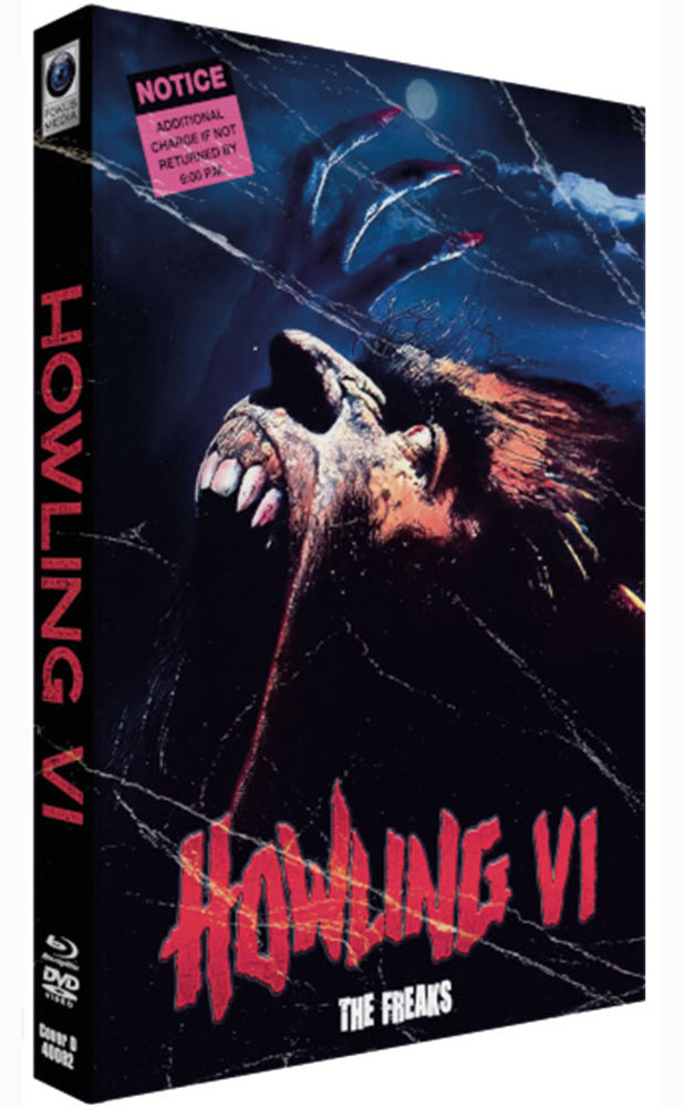 HOWLING 6 - THE FREAKS (Blu-Ray+DVD) - Cover D - Mediabook - Limited 111 Edition - Uncut
