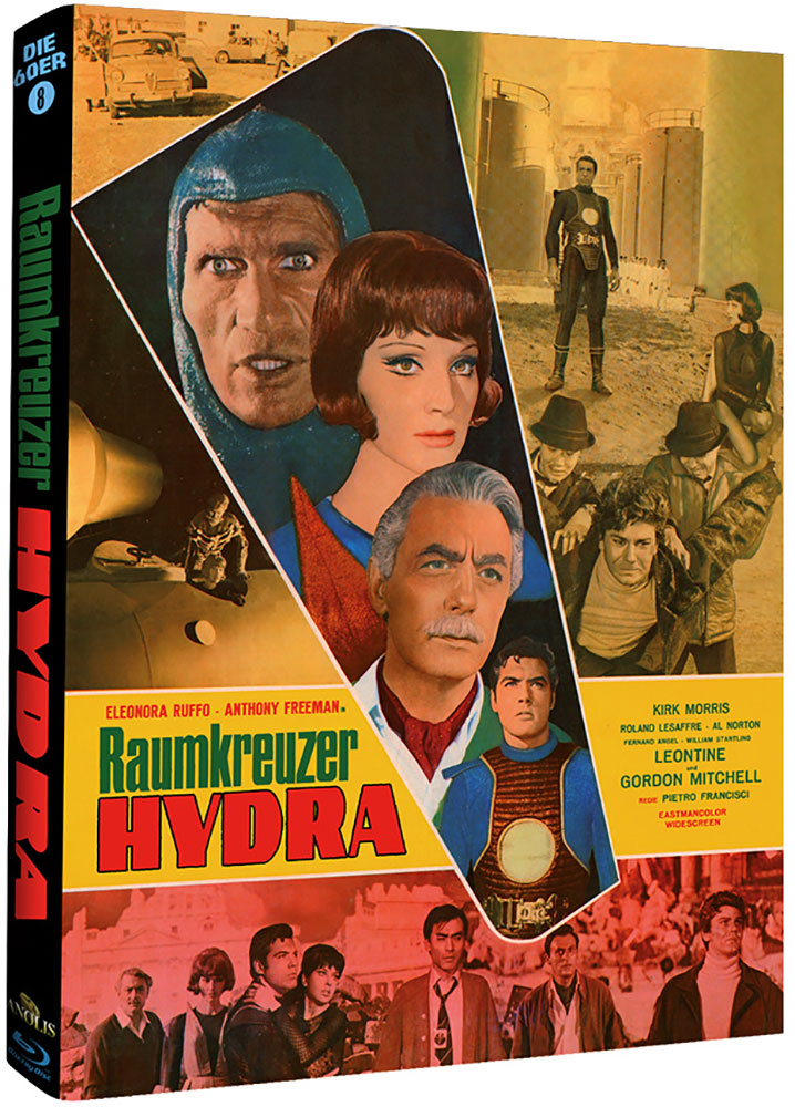 RAUMKREUZER HYDRA - DUELL IM ALL (Blu-Ray) (2Discs) - Cover B - Mediabook - Limited Edition