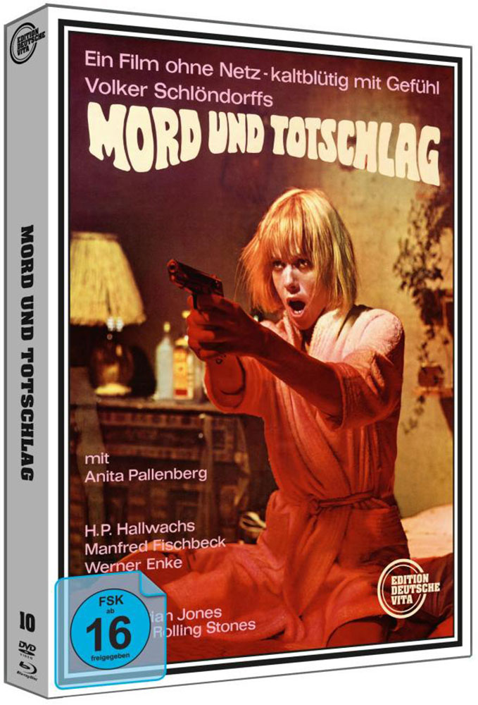 MORD UND TOTSCHLAG (Blu-Ray+DVD) - Cover A - Deutsche Vita # 10 - Digipak - Limited 1000 Edition