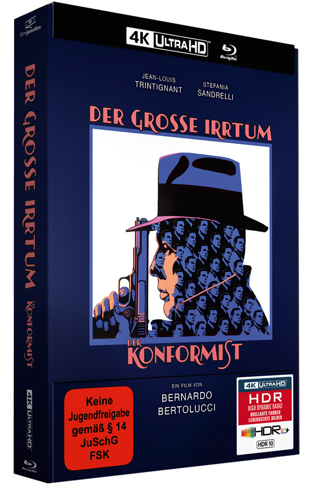 GROSSE IRRTUM, DER (DER KONFORMIST) (4K UHD+Blu-Ray) - Mediabook - Limited Edition
