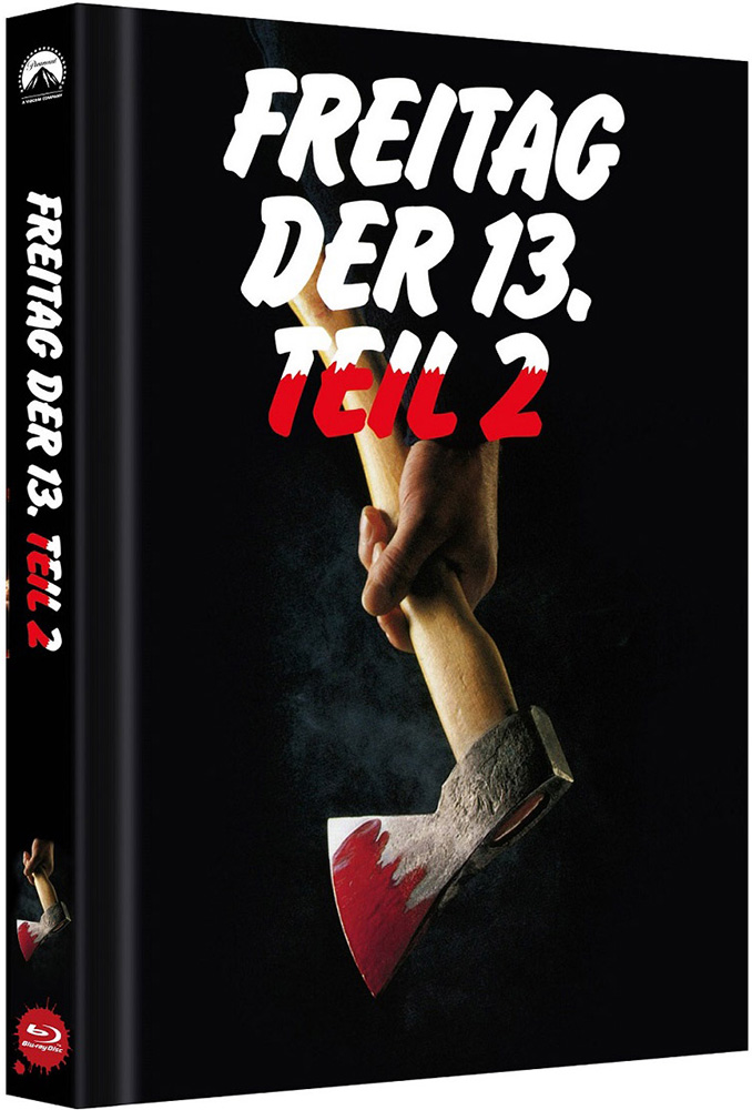 FREITAG DER 13. - Teil 02 - JASON KEHRT ZURÜCK (Blu-Ray) - Cover B - Mediabook -Limited 666 Edition