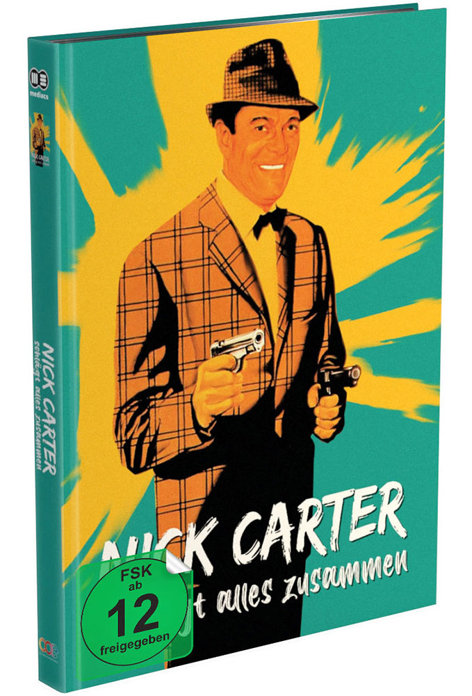 NICK CARTER SCHLÄGT ALLES ZUSAMMEN (Blu-Ray+DVD) - Cover C - Mediabook - Limited Edition
