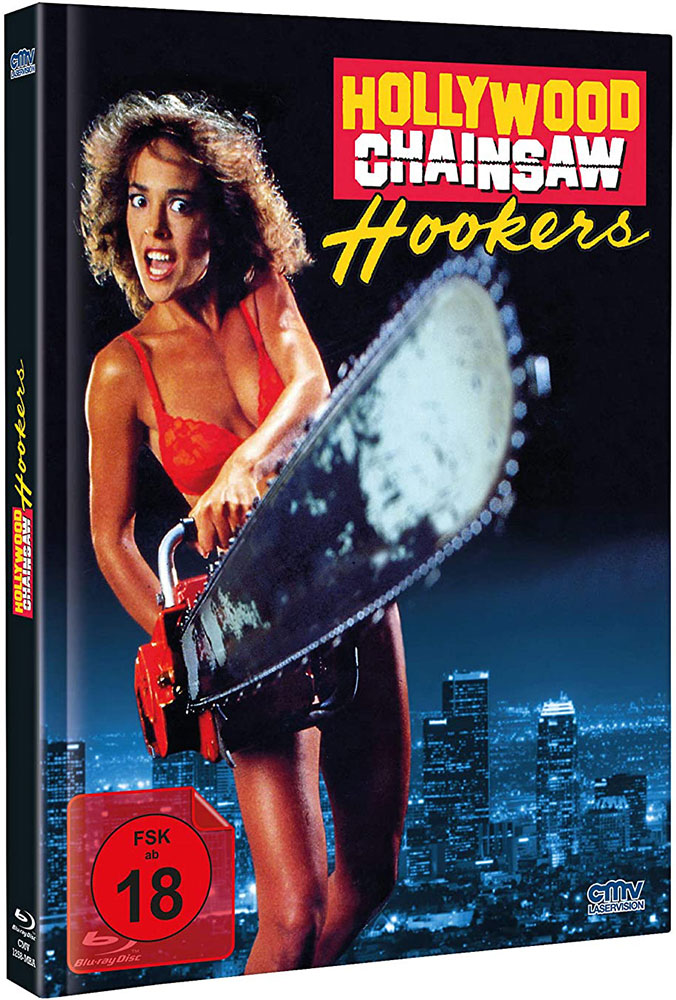 HOLLYWOOD CHAINSAW HOOKERS (Blu-Ray+DVD) - Cover B - Mediabook - Limited 333 Edition