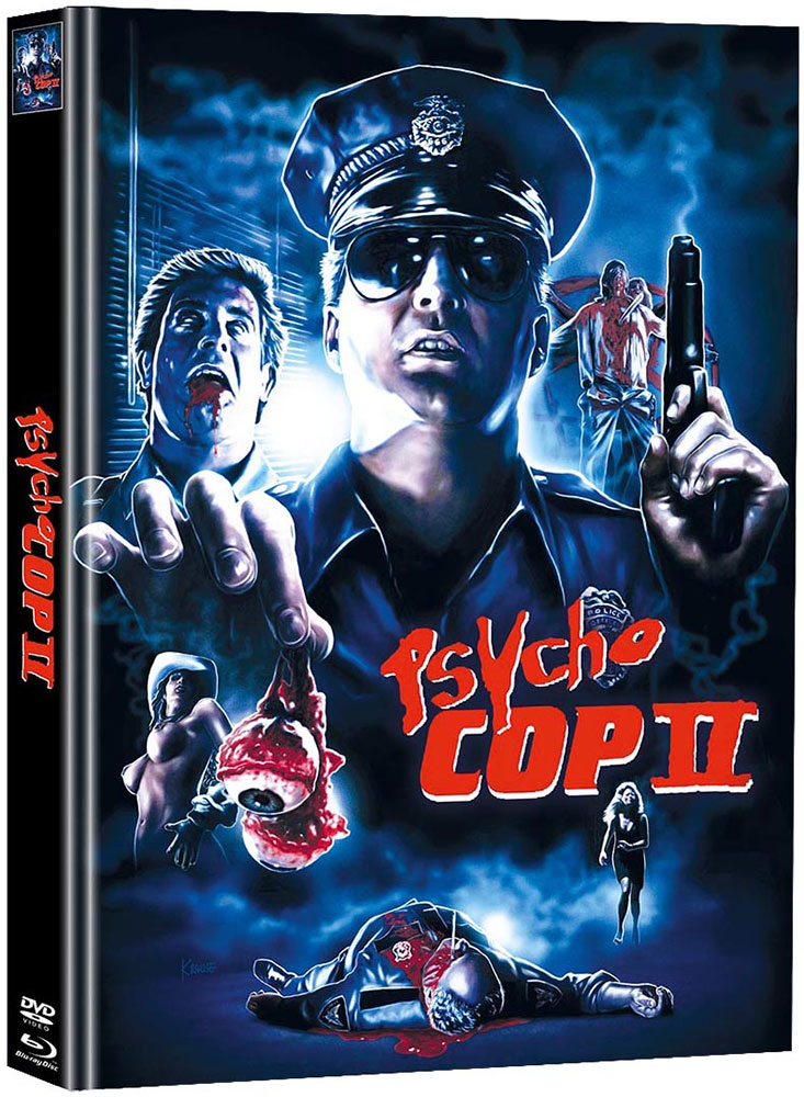 PSYCHO COP 2 (Blu-Ray+DVD) - Cover B - Mediabook - Limited 111 Edition