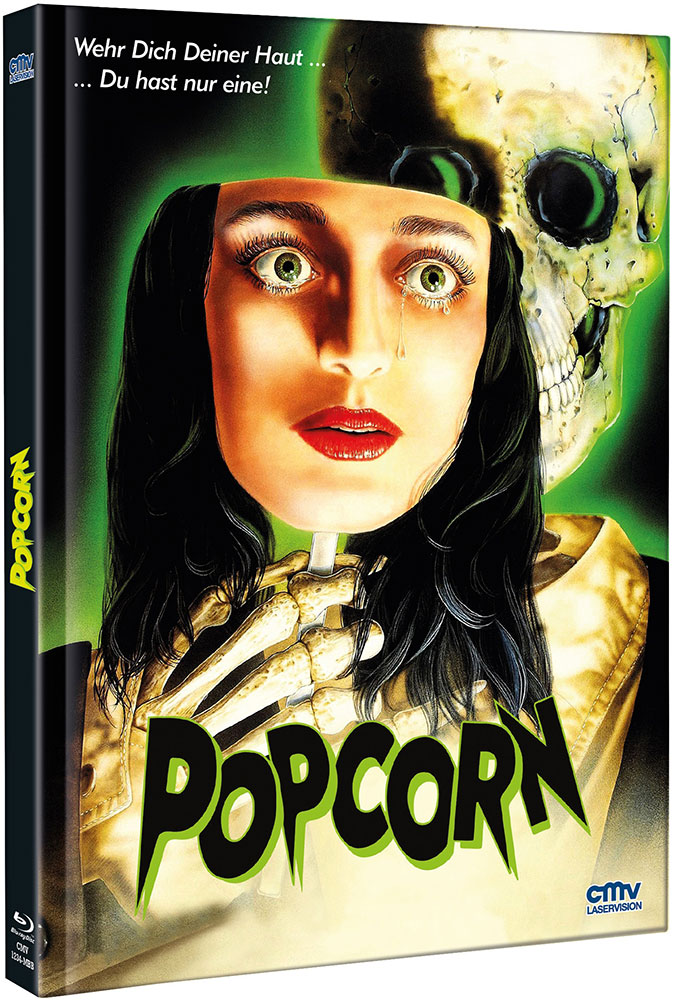 POPCORN (SKINNER ..LEBEND GEHÄUTET) (Blu-Ray+DVD) - Cover B - Mediabook - Limited 333 Edition