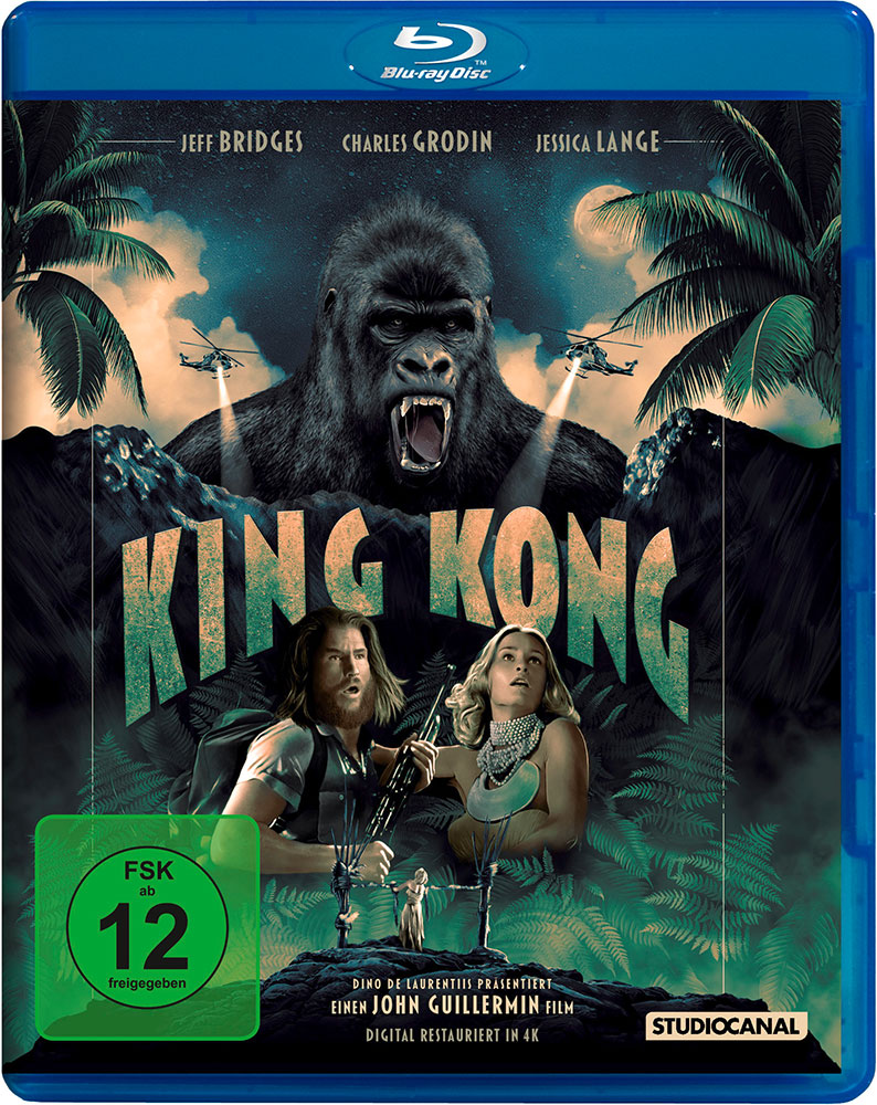 KING KONG (1976) (Blu-Ray) - Special Edition - 4K Remastered