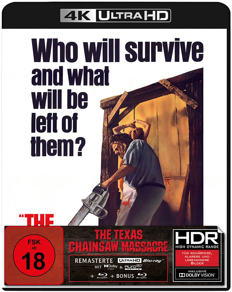 TEXAS CHAINSAW MASSACRE, THE (4K UHD+2Blu-Ray) - Uncut